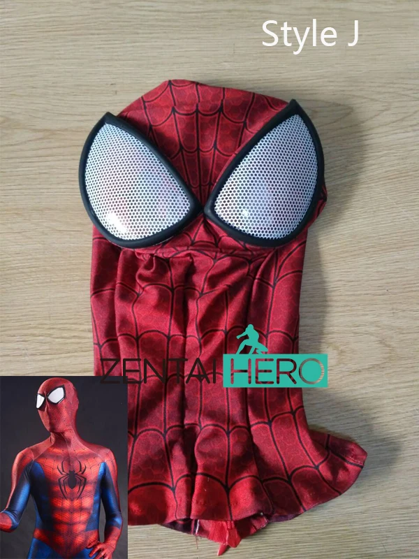 ZentaiHero NEW 3D Printing Spider-Man Mask Halloween Lycra Spandex Zentai Superhero Red Spiderman Hood With Eyes Lenses MK-11
ZentaiHero NEW 3D Printing Spider-Man Mask Halloween Lycra Spandex Zentai Superhero Red Spiderman Hood With Eyes Lenses MK-11