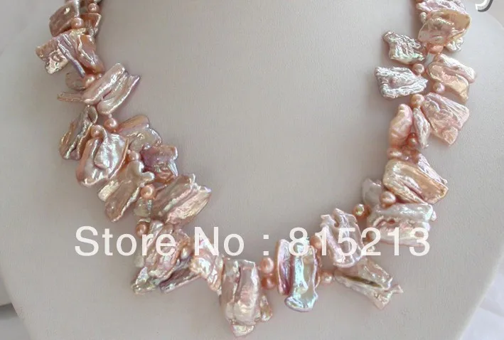 ddh00225 stunning 2strands big 20mm baroque lavender biwa freshwater pearl necklace 28% Discount
ddh00225 stunning 2strands big 20mm baroque lavender biwa freshwater pearl necklace 28% Discount