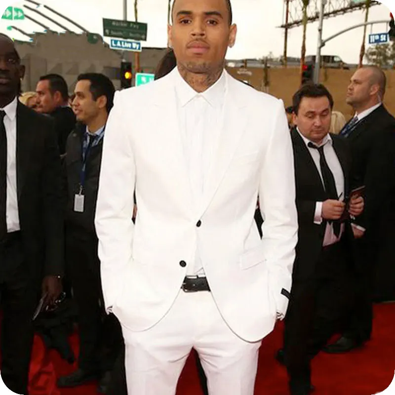 White Men Suits For Wedding Groom Evening Party Casual Custom Slim Fit Prom Tailored Tuxedo Best Man Blazer Costume Homme 2Piece
White Men Suits For Wedding Groom Evening Party Casual Custom Slim Fit Prom Tailored Tuxedo Best Man Blazer Costume Homme 2Piece