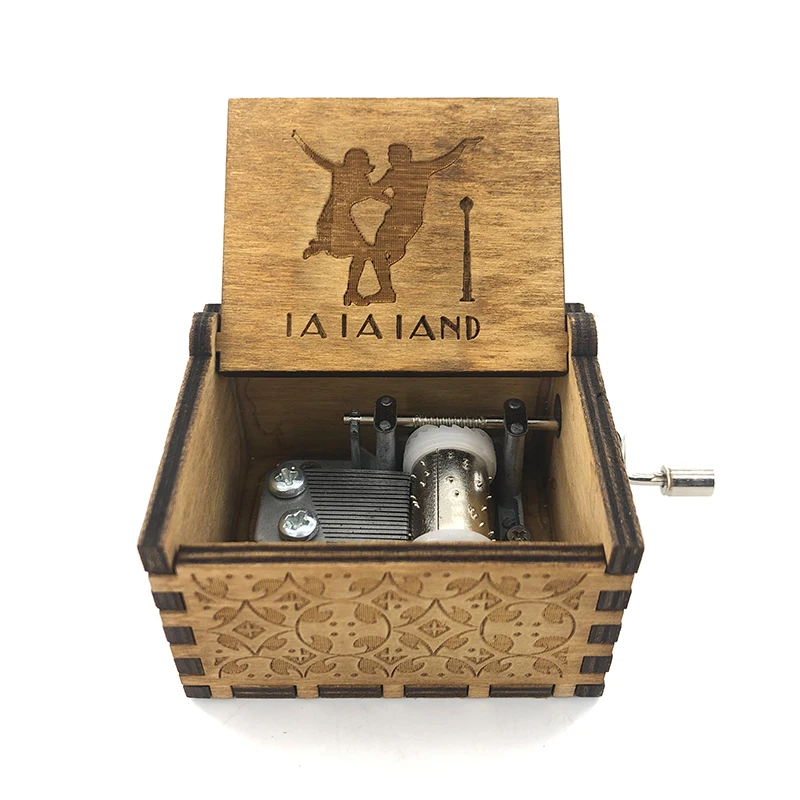 Anonymity wooden Hand-Crafted La la land city of stars music box Wooden Music Box
Anonymity wooden Hand-Crafted La la land city of stars music box Wooden Music Box