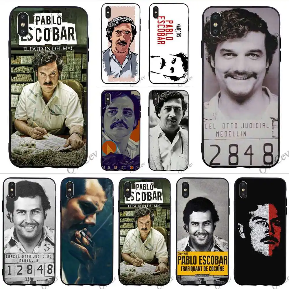 Pattern Pablo Escobar Phone Cover for iPhone 7 Plus Case XR Xs Max X 8 6 6S 5S 5 SE Silicone
Pattern Pablo Escobar Phone Cover for iPhone 7 Plus Case XR Xs Max X 8 6 6S 5S 5 SE Silicone