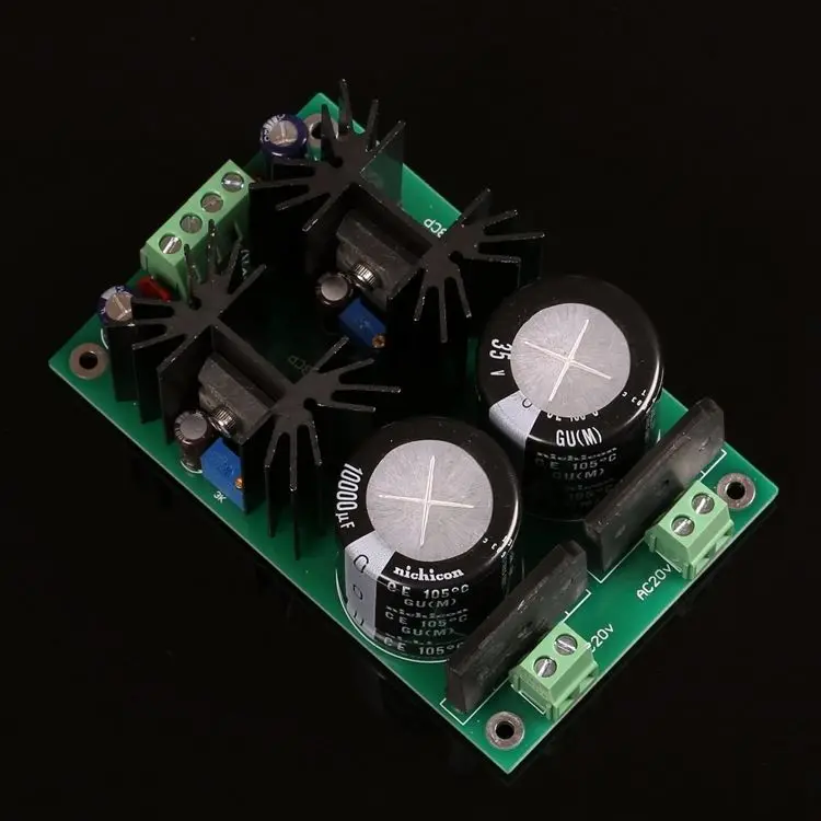 Assembeld LT1083CP 2 пути регулятор питания плата для досок предварительного усилителя
Assembeld LT1083CP 2 пути регулятор питания плата для досок предварительного усилителя