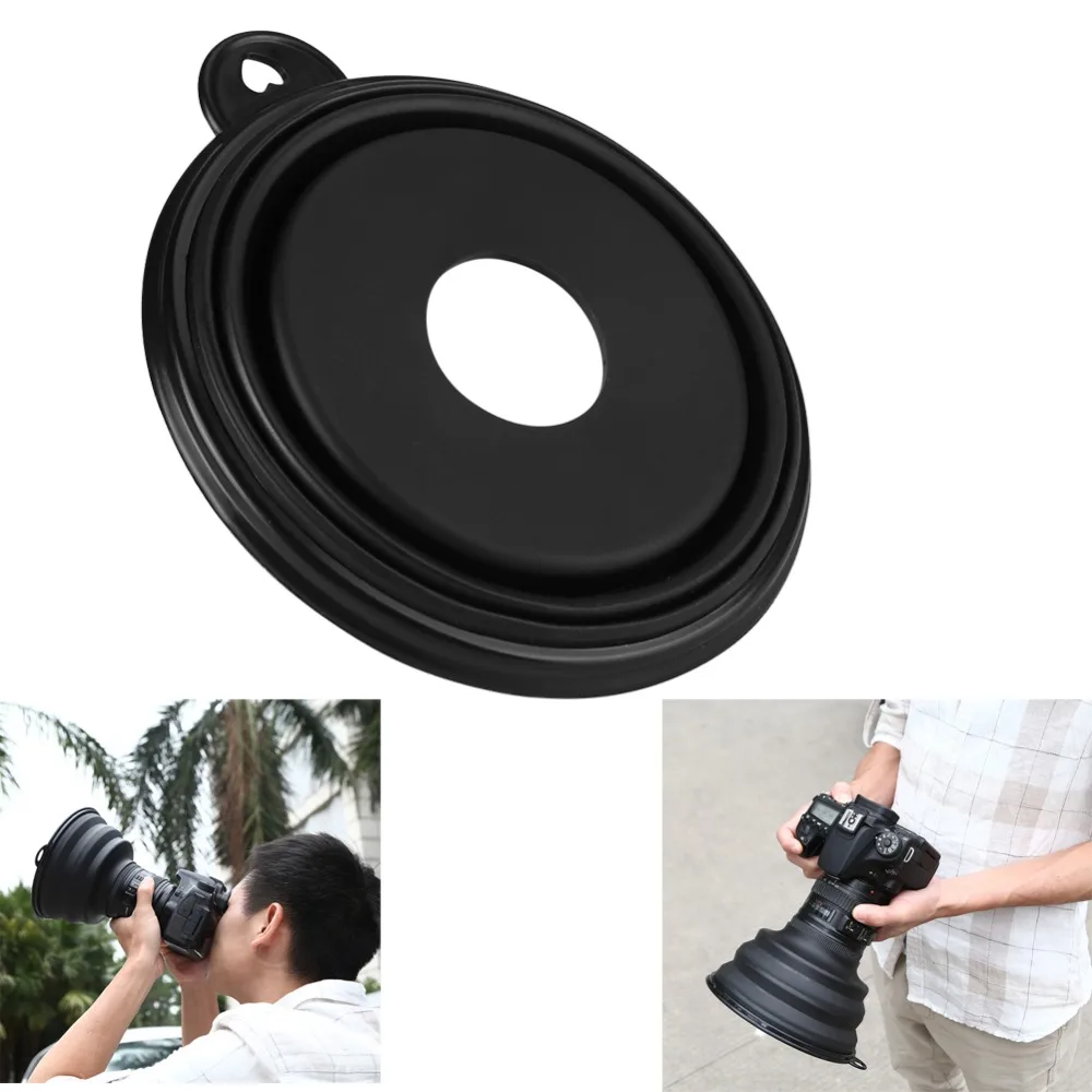 The S/L Ultimate Lens Hood Reflection-free Collapsible Silicone Lens Hood for Camera Mobile Phone Images Videos Dropshipping 
The S/L Ultimate Lens Hood Reflection-free Collapsible Silicone Lens Hood for Camera Mobile Phone Images Videos Dropshipping