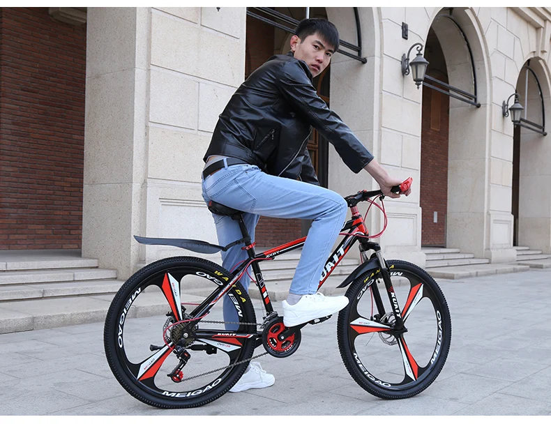 Cheap Mountain Sports Bicycle 21 Speed 24 Inch One Wheel Shock Absorber Male and Female Adult Mountain Bike 7 Cheap Mountain Sports Bicycle 21 Speed 24 Inch One Wheel Shock Absorber Male and Female Adult Mountain Bike 7