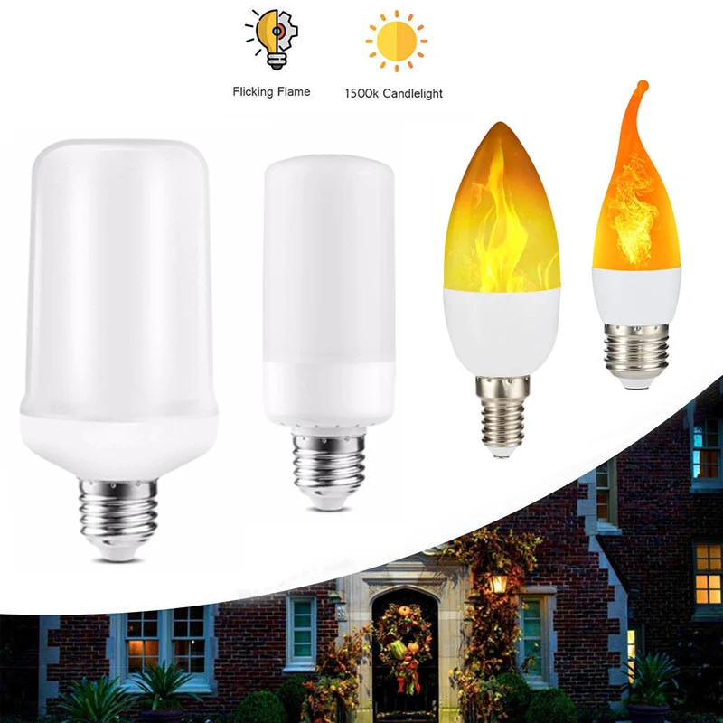 Full Model 5W 9W 12W E27 E14 B22 LED Flame Bulb 85-265V LED Flame Effect Fire Light Bulbs Flickering Emulation Decor LED Lamp
Full Model 5W 9W 12W E27 E14 B22 LED Flame Bulb 85-265V LED Flame Effect Fire Light Bulbs Flickering Emulation Decor LED Lamp