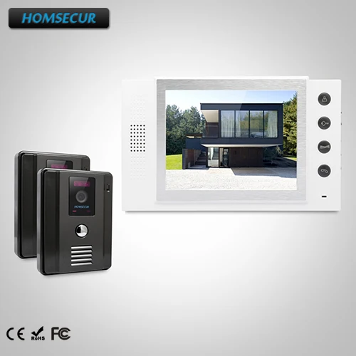 HOMSECUR 8" Hands-free Video&Audio Home Intercom+LCD Color Screen for Apartment TC011-B + TM801-W
HOMSECUR 8" Hands-free Video&Audio Home Intercom+LCD Color Screen for Apartment TC011-B + TM801-W