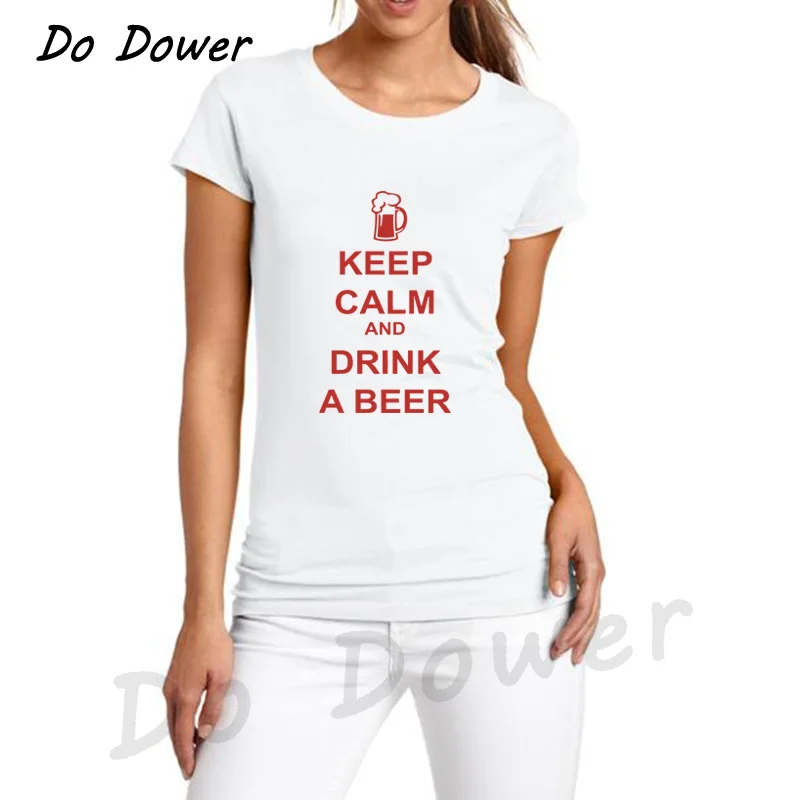 Keep Calm and Have A Beer T Shirt Femme 2018 Summer 100% Cotton High Quality Women T Shirt Slim Fit Casual Graphic Tees Tops
Keep Calm and Have A Beer T Shirt Femme 2018 Summer 100% Cotton High Quality Women T Shirt Slim Fit Casual Graphic Tees Tops