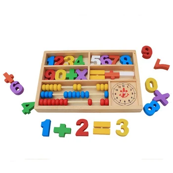 Baby Abacus Soroban Wooden Toys Montessori Materials Early Learning Education Math Toys Educational Wood Toy Child Preschool New
Baby Abacus Soroban Wooden Toys Montessori Materials Early Learning Education Math Toys Educational Wood Toy Child Preschool New