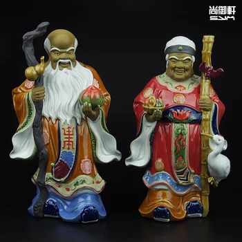 Shiwan doll Ceramic Figure Decoration master of fine Gongshou Po Shou living room TV cabinet decor decoration Home Furnishing
Shiwan doll Ceramic Figure Decoration master of fine Gongshou Po Shou living room TV cabinet decor decoration Home Furnishing