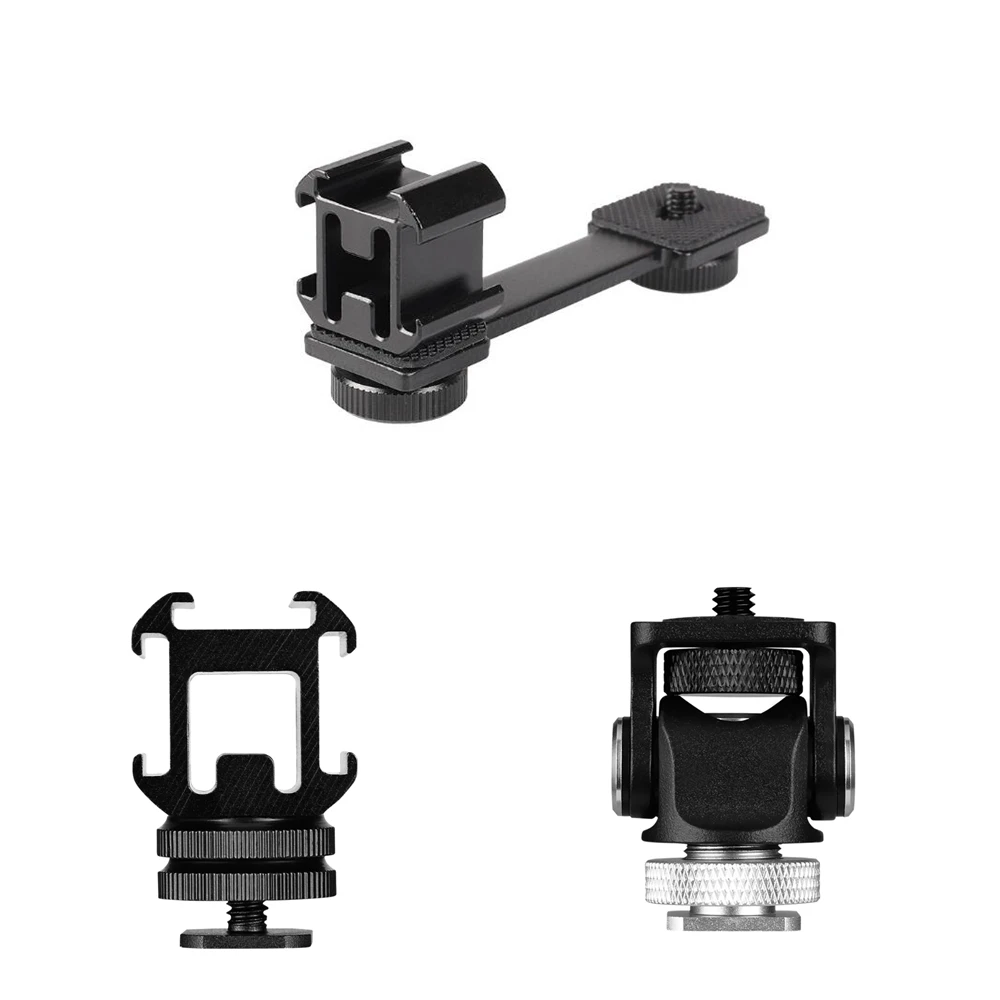 3 in 1Triple Cold Shoe Mount Plate Microphone Stand LED Video Light Extend Bracket for Zhiyun Smooth 4 Feiyu Vimble 2 Dji osm2
3 in 1Triple Cold Shoe Mount Plate Microphone Stand LED Video Light Extend Bracket for Zhiyun Smooth 4 Feiyu Vimble 2 Dji osm2