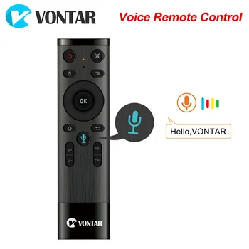 Voice Remote Control VONTAR Air Mouse 2.4GHz Wireless Remote Control with Gyro Microphone For Android TV Box T9 X96 mini
Voice Remote Control VONTAR Air Mouse 2.4GHz Wireless Remote Control with Gyro Microphone For Android TV Box T9 X96 mini