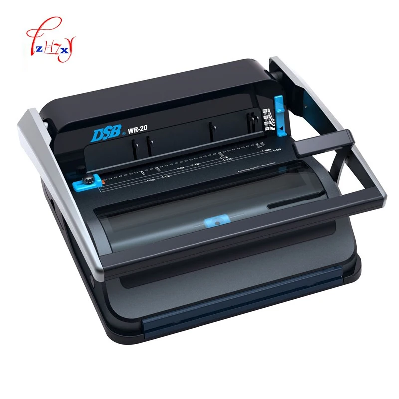 

Manual Wire binding machineA4 paper book binder machine WR-20 booklet maker Office & School Supplies and Household 1pc