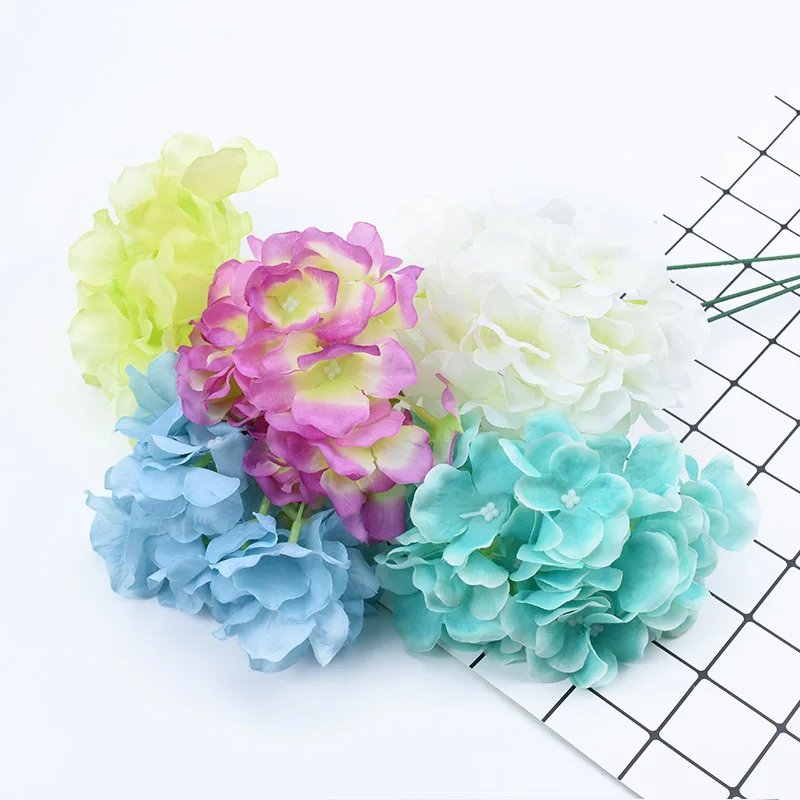 13CM cheap Silk Hydrangea fake plants for home wedding decoration accessories diy Garlands scrapbooking cheap artificial flowers
13CM cheap Silk Hydrangea fake plants for home wedding decoration accessories diy Garlands scrapbooking cheap artificial flowers