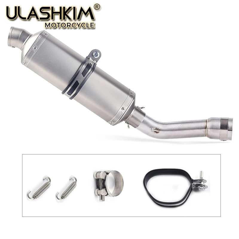 Motorcycle Full System Exhaust Escape Muffler Middle Connect Link Pipe Slip On For YAMAHA FZ1 FZ1N FZ1000 2005 to 2016 DB-KILLER
Motorcycle Full System Exhaust Escape Muffler Middle Connect Link Pipe Slip On For YAMAHA FZ1 FZ1N FZ1000 2005 to 2016 DB-KILLER