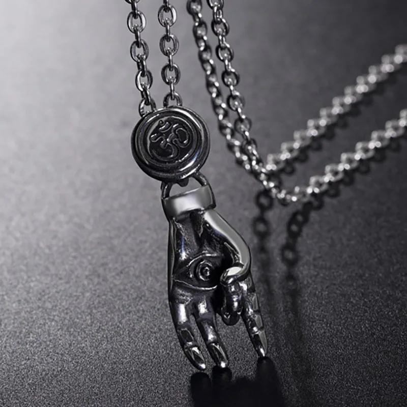 Hindu Buddhist Hinduism Yoga India Vintage Pendant Necklace Stainless Steel AUM OM Ohm Amulet Shiva's Eye Tribal Punk Jewelry
Hindu Buddhist Hinduism Yoga India Vintage Pendant Necklace Stainless Steel AUM OM Ohm Amulet Shiva's Eye Tribal Punk Jewelry