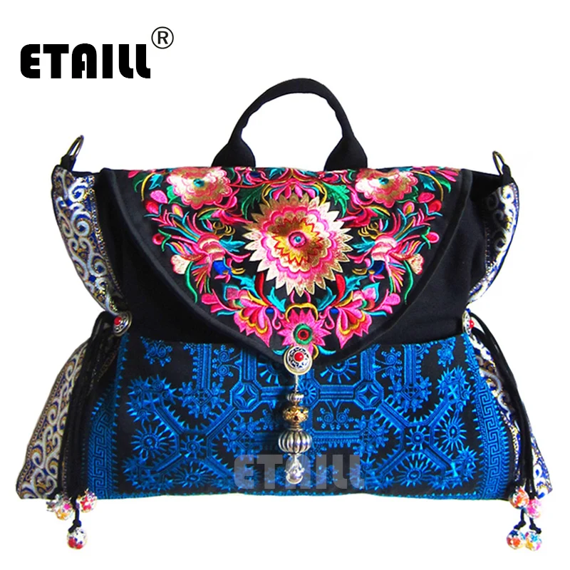 National Vintage Chinese Hmong Ethnic Thai Indian Boho Embroidered Bags Shoulder Messenger Bag Sac a Dos Femme Bordado Bolsa
National Vintage Chinese Hmong Ethnic Thai Indian Boho Embroidered Bags Shoulder Messenger Bag Sac a Dos Femme Bordado Bolsa