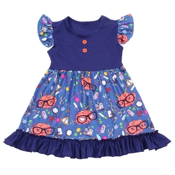 Summer Holiday clothing Girls dress pearl Sleeve baby girls cotton sweaty children frock back to school dresses Kids Blue top
Summer Holiday clothing Girls dress pearl Sleeve baby girls cotton sweaty children frock back to school dresses Kids Blue top