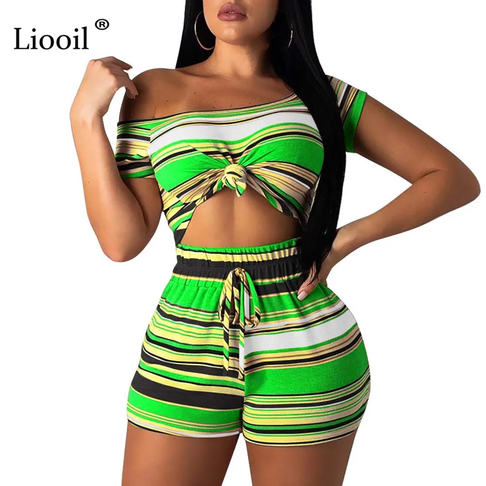 Liooil Sexy Stripe 2 Piece Set Women 2019 Top And Pants Biker Shorts Sweat Suit Casual Two Piece Outfits Tracksuit Matching Sets
Liooil Sexy Stripe 2 Piece Set Women 2019 Top And Pants Biker Shorts Sweat Suit Casual Two Piece Outfits Tracksuit Matching Sets