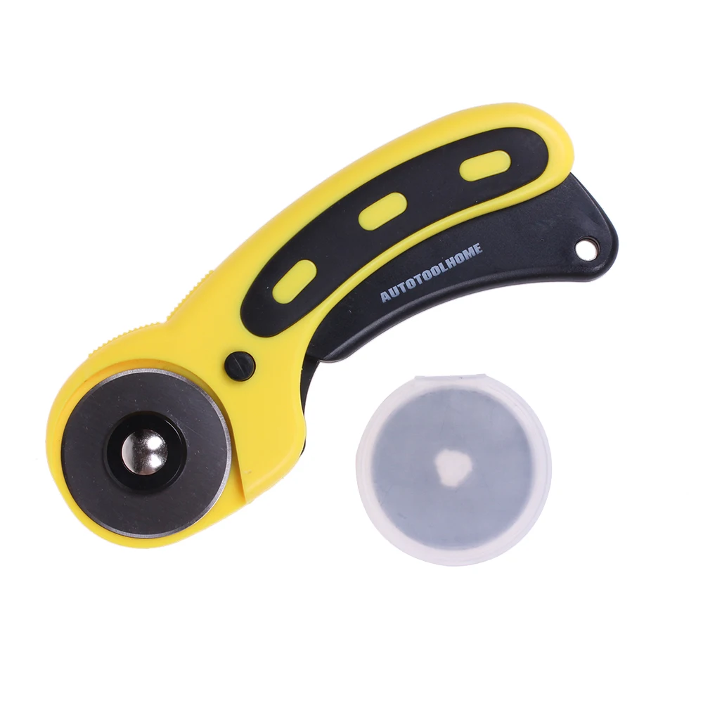 AUTOTOOLHOME 45mm Rotary Cutter Blade 5pc Refill Blades Case Premium Quilters Quilting Fabric Cutting Craft for OLFA Sewing Tool
AUTOTOOLHOME 45mm Rotary Cutter Blade 5pc Refill Blades Case Premium Quilters Quilting Fabric Cutting Craft for OLFA Sewing Tool