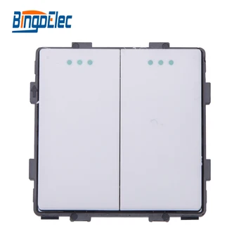 Bingoelec 2 Gang Bell Switch Part Fashion Doorbell Function Part EU Standard 110-250 V Wall Switch Part
Bingoelec 2 Gang Bell Switch Part Fashion Doorbell Function Part EU Standard 110-250 V Wall Switch Part