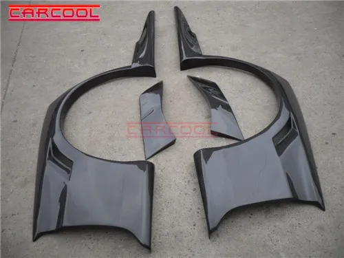 Car Styling Bodykit CF Rear Over Fender Rear Fender Flare Fit For Carbon Fiber 2006-2007 Lancer Evolution EVO 8 9 VTX Cyber
Car Styling Bodykit CF Rear Over Fender Rear Fender Flare Fit For Carbon Fiber 2006-2007 Lancer Evolution EVO 8 9 VTX Cyber