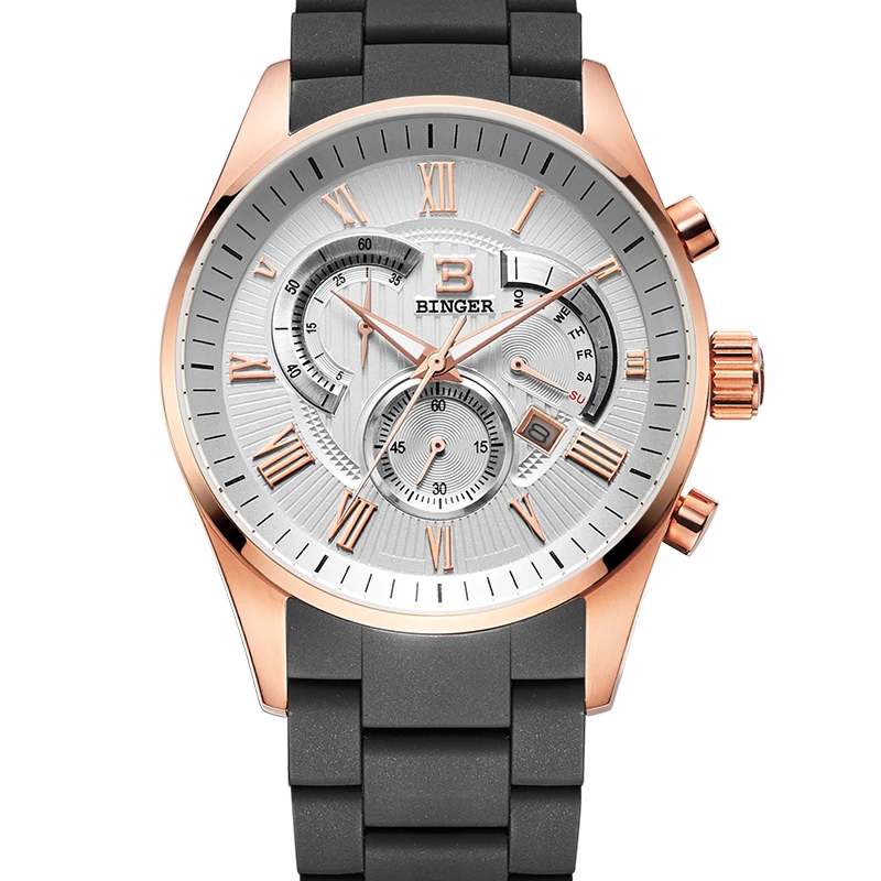 Men's Quartz Military Watch w/ Sapphire Surface
