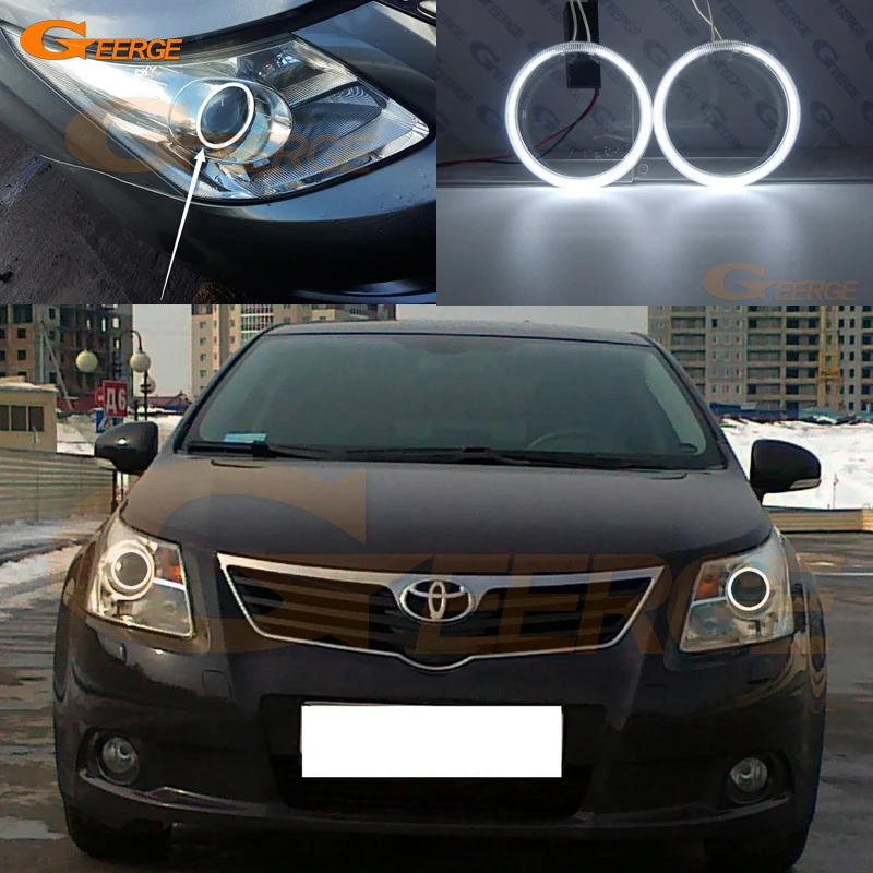 For Toyota Avensis T270 2009 2010 2011 Excellent Ultra bright illumination CCFL Angel Eyes kit Halo Ring
For Toyota Avensis T270 2009 2010 2011 Excellent Ultra bright illumination CCFL Angel Eyes kit Halo Ring