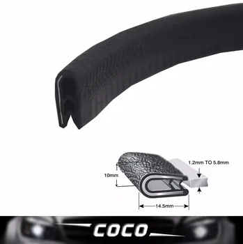 315" 800cm Black Rubber Car Interior & Exterior Boat With metal Pillar Edge Strip TRIM Lock SEAL insulation Protector 04#
315" 800cm Black Rubber Car Interior & Exterior Boat With metal Pillar Edge Strip TRIM Lock SEAL insulation Protector 04#