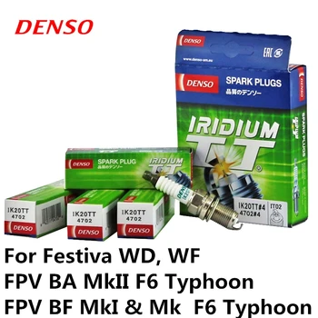 DENSO Car Spark Plug For Festiva WD, WF FPV BA MkII F6 Typhoon FPV BF MkI & Mk F6 Typhoon Iridium Platinum IK20TT
DENSO Car Spark Plug For Festiva WD, WF FPV BA MkII F6 Typhoon FPV BF MkI & Mk F6 Typhoon Iridium Platinum IK20TT