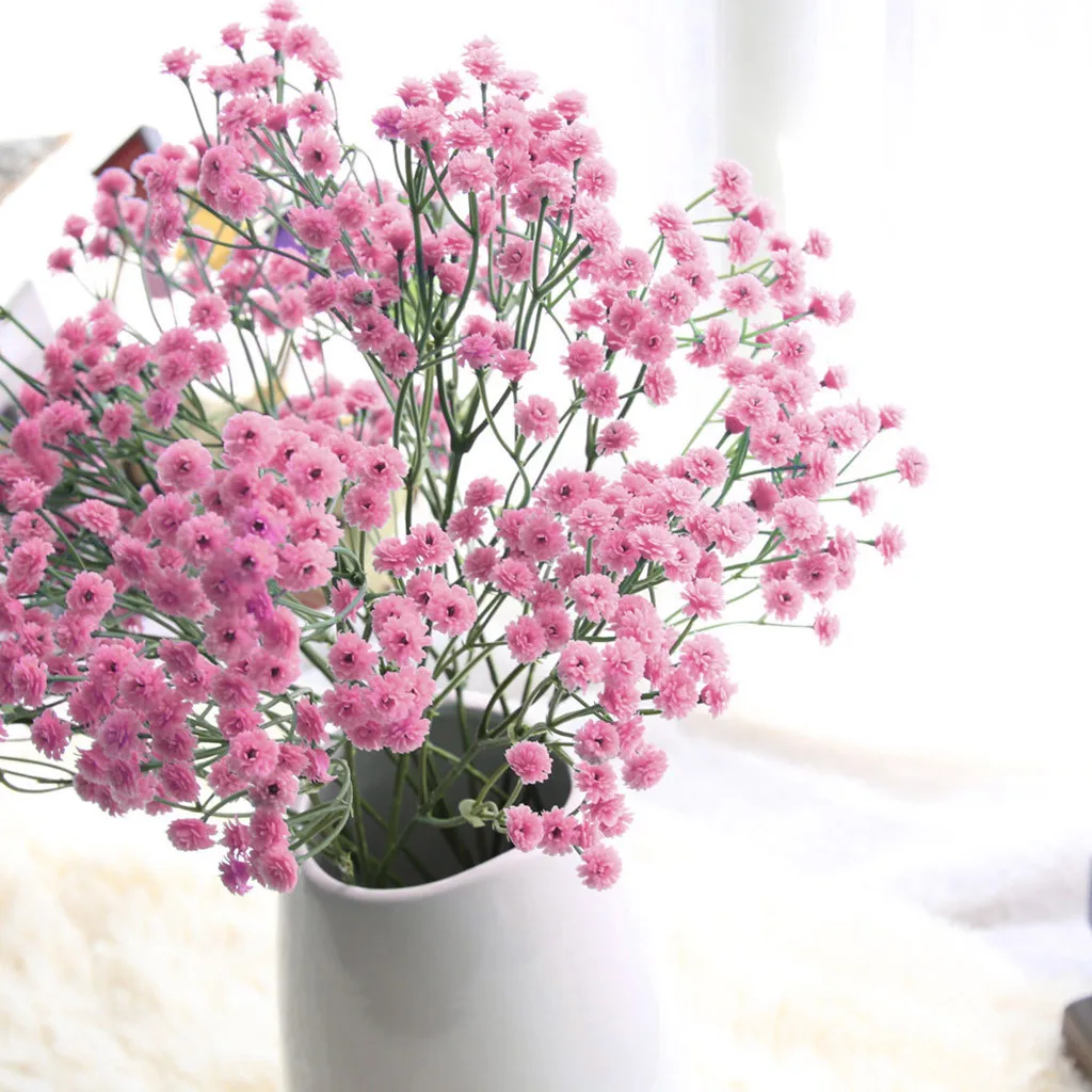 2019 New Artificial Silk Fake Flowers Baby's Breath Floral Wedding Bouquet Party Decors #NN01017
2019 New Artificial Silk Fake Flowers Baby's Breath Floral Wedding Bouquet Party Decors #NN01017