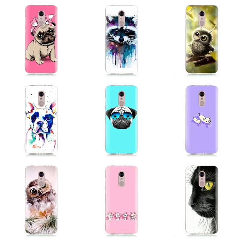Patterned Phone Case for Xiaomi Redmi 4X Note 3 Mi A1 4 Pro 4A 5 6 6pro For 5A 6A Soft TPU Cover Fundas D112 |