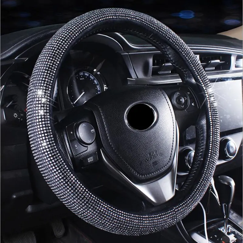 Luxury Crystal Purple Red Car Steering Wheel Covers Women Girls Diamante Rhinestone Red Car Covered Steering-Wheel Accessories
Luxury Crystal Purple Red Car Steering Wheel Covers Women Girls Diamante Rhinestone Red Car Covered Steering-Wheel Accessories