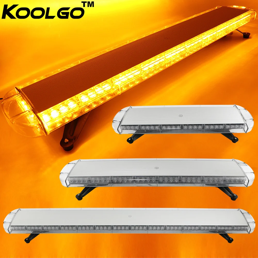 KOOLGO 30" to 72" Car Truck Police LED Strobe Light Bar Flash Emergency Warning Beacon Signal Lamp Lightbar Amber Yellow 12V/24V
KOOLGO 30" to 72" Car Truck Police LED Strobe Light Bar Flash Emergency Warning Beacon Signal Lamp Lightbar Amber Yellow 12V/24V