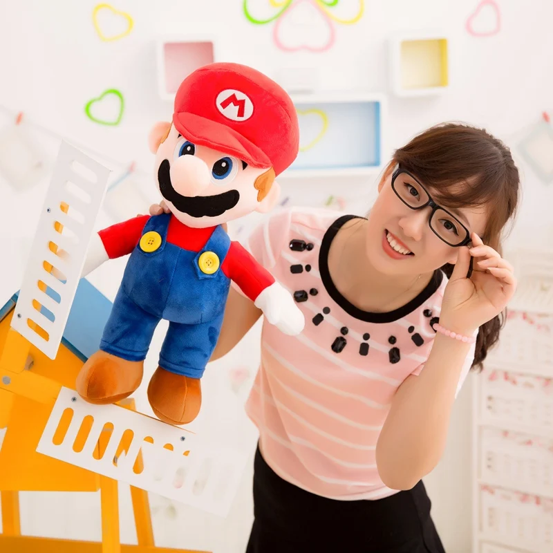 Cartoon super mario dolls baby toys stuffed toys toys for children Quality and cheap factory direct sales 50cm
Cartoon super mario dolls baby toys stuffed toys toys for children Quality and cheap factory direct sales 50cm