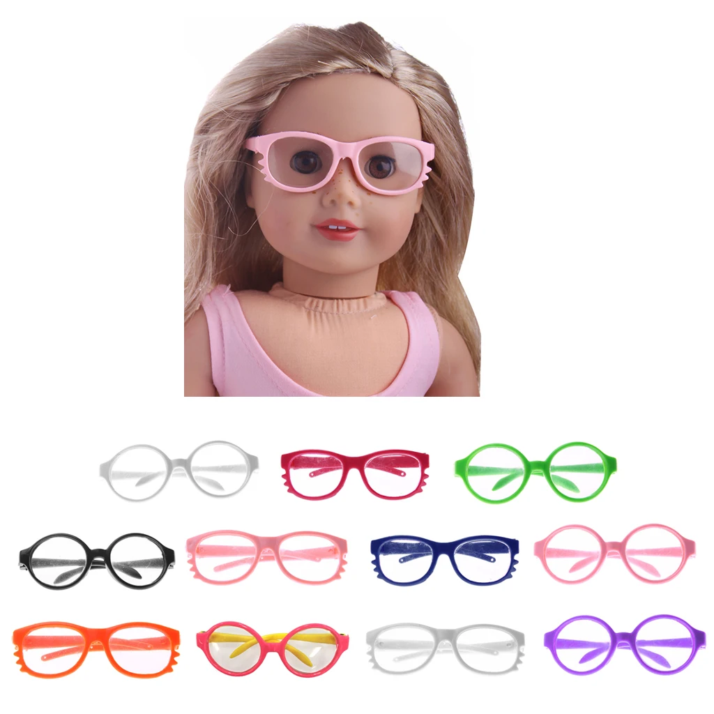 1 Pair of Cute Round Frame / Cat Style Eye Glasses for 18'' My Life AG Dolls
1 Pair of Cute Round Frame / Cat Style Eye Glasses for 18'' My Life AG Dolls
