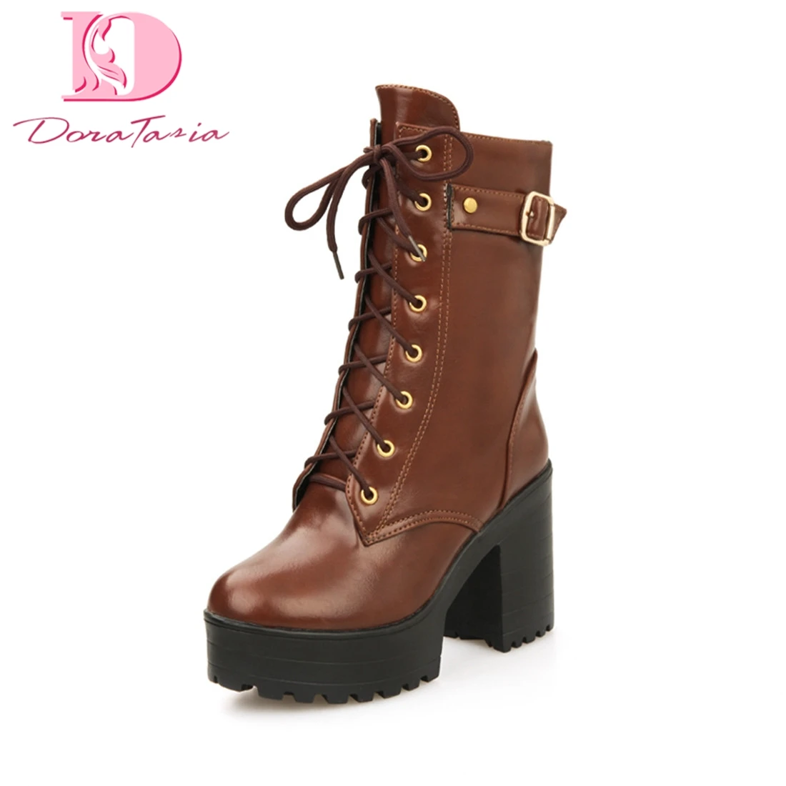 Doratasia Plus Size 34-44 Add Fur Winter Warm Boots Woman Shoes Zip Up Square Heels Fashion Mid Calf Boots Female Shoes Woman
Doratasia Plus Size 34-44 Add Fur Winter Warm Boots Woman Shoes Zip Up Square Heels Fashion Mid Calf Boots Female Shoes Woman