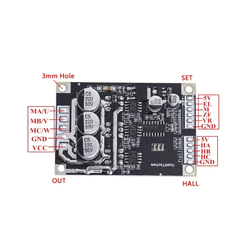 15A 500W DC12V-36V Brushless Motor Speed Controller BLDC Driver Board with Hall Aug12 Drop Ship
15A 500W DC12V-36V Brushless Motor Speed Controller BLDC Driver Board with Hall Aug12 Drop Ship
