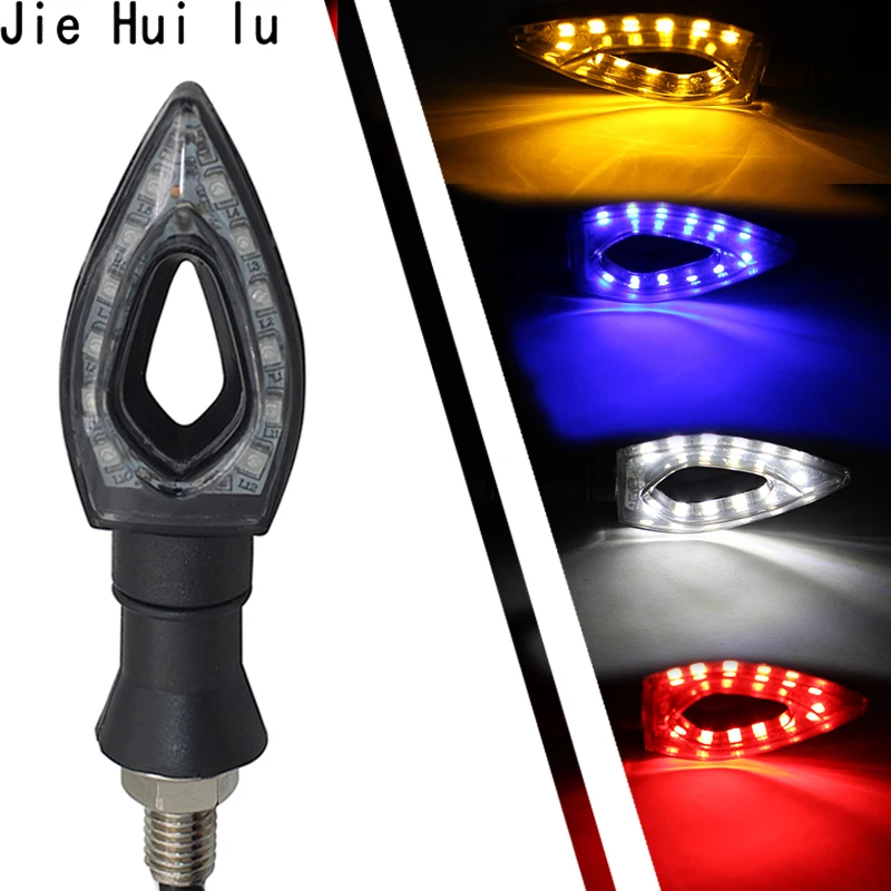 4Pcs 12 LED Turn Signal Motorcycle Turn Signals Light Tail Lights Indicators Moto Motorbike Motorcycle Accessories yellow red
4Pcs 12 LED Turn Signal Motorcycle Turn Signals Light Tail Lights Indicators Moto Motorbike Motorcycle Accessories yellow red