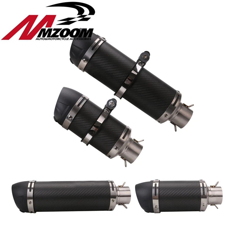 Motorcycle Exhaust Modified Silencer Carbon Fiber Exhaust Pipe for CBR 125 250 YZF FZ400 CB400 CB600 Z750 Racer Exhaust Pipe
Motorcycle Exhaust Modified Silencer Carbon Fiber Exhaust Pipe for CBR 125 250 YZF FZ400 CB400 CB600 Z750 Racer Exhaust Pipe