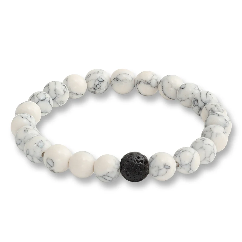 Fashion 8MM Natural Stone Bead Couples Distance Bracelets for Women Men Black Volcanic Lava Beads Yoga Bracelet Lover's Gifts
Fashion 8MM Natural Stone Bead Couples Distance Bracelets for Women Men Black Volcanic Lava Beads Yoga Bracelet Lover's Gifts