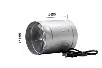 good working new for Small duct blower 6 inch bathroom exhaust fan 150mm Cooling Exhaust Blower for Home Grow Tent Room
good working new for Small duct blower 6 inch bathroom exhaust fan 150mm Cooling Exhaust Blower for Home Grow Tent Room