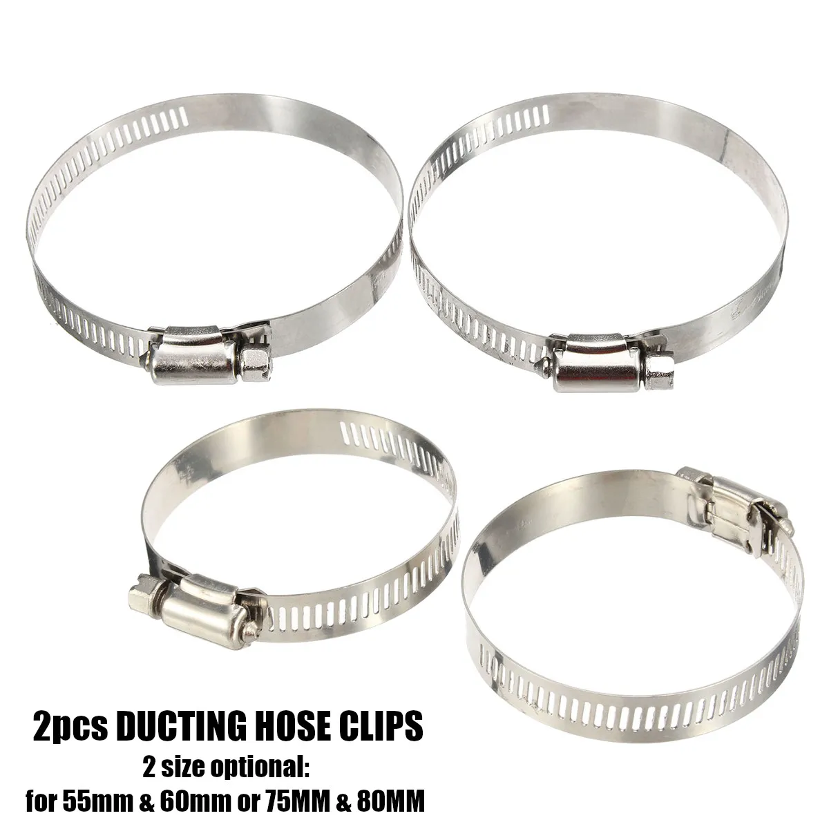 Pair 60mm/75mm/80mm Heater Ducting Hose Clips for Air Parking Heater For Webasto Eberspacher Propex
Pair 60mm/75mm/80mm Heater Ducting Hose Clips for Air Parking Heater For Webasto Eberspacher Propex