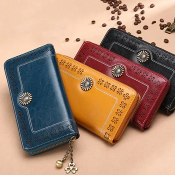 SENDEFN Women Leather Wallet Lady Purse Large Capacity Female Clutch Sendefn Quality Long Wallets Split Leather Woman'S Zipper
SENDEFN Women Leather Wallet Lady Purse Large Capacity Female Clutch Sendefn Quality Long Wallets Split Leather Woman'S Zipper