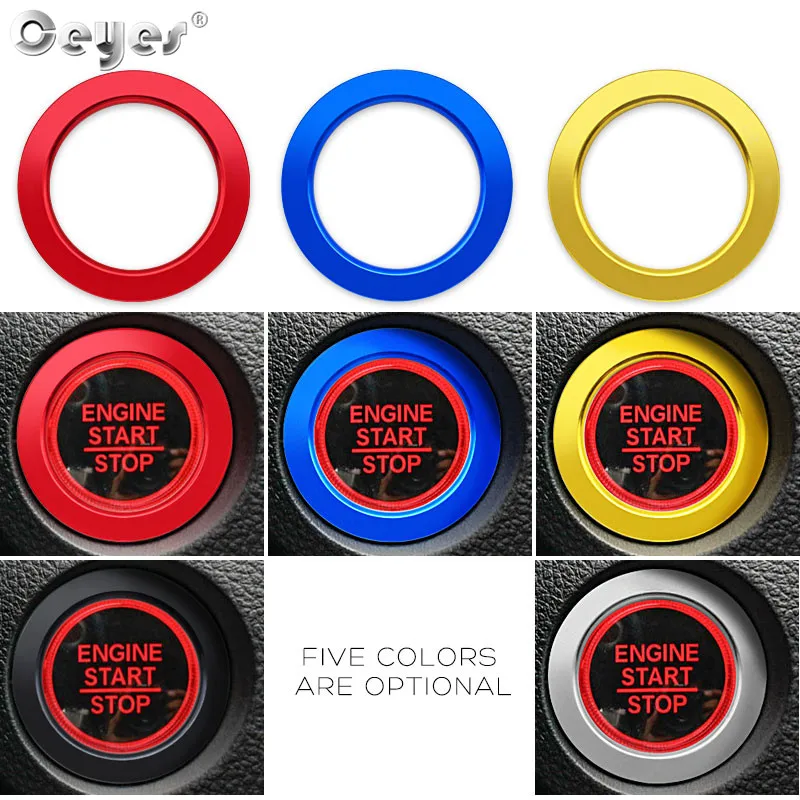 Ceyes Car Styling Engine Start Stop Button Rings Interior Accessories Stickers Case For Honda Civic 2017 2018 Trim Switch Covers
Ceyes Car Styling Engine Start Stop Button Rings Interior Accessories Stickers Case For Honda Civic 2017 2018 Trim Switch Covers