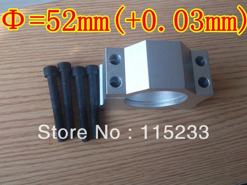 FREE Shipping 1pcs 52mm 300W/500W spindle motor mounting bracket and 4pcs mounting holes screws for CNC
FREE Shipping 1pcs 52mm 300W/500W spindle motor mounting bracket and 4pcs mounting holes screws for CNC