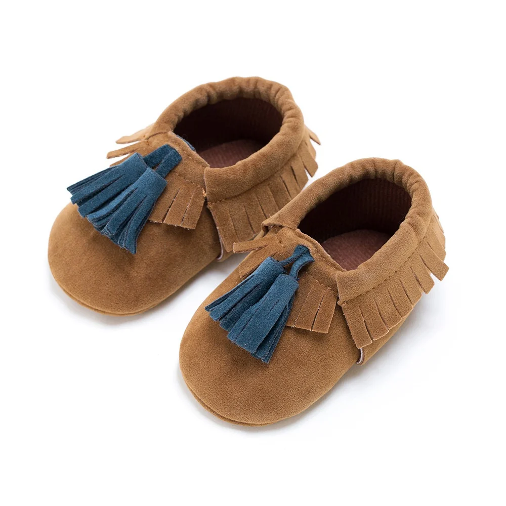 Baby Moccasins PU Suede Leather Spring/Autumn 0-18 Months Crib Shoes First Walkers Slip-On Non-slip 7 Color Available
Baby Moccasins PU Suede Leather Spring/Autumn 0-18 Months Crib Shoes First Walkers Slip-On Non-slip 7 Color Available