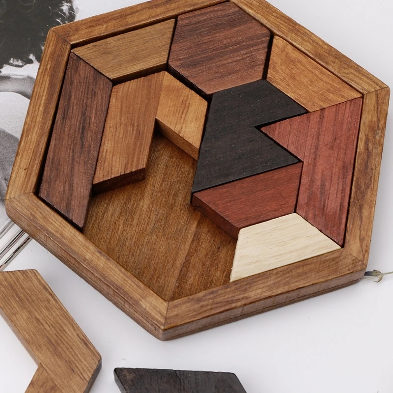 3D Chinese Wooden Puzzle Game Chexagon Model Brain Teaser Jigsaw Building Early Educational Gifts New
3D Chinese Wooden Puzzle Game Chexagon Model Brain Teaser Jigsaw Building Early Educational Gifts New