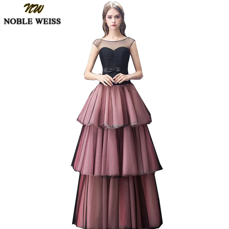 NOBLE WEISS Sexy Backless Long Prom Dresses 2019 Sheer Scoop Neck Vestido De Festa Tulle Cupcake Formal Evening Dresses Long
NOBLE WEISS Sexy Backless Long Prom Dresses 2019 Sheer Scoop Neck Vestido De Festa Tulle Cupcake Formal Evening Dresses Long