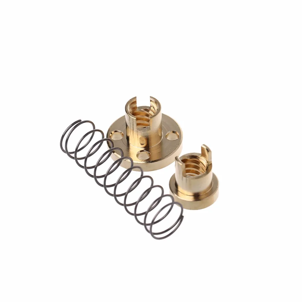 T8 Anti Backlash Spring Loaded Nut For 8mm Threaded Rod Lead Screws 3D Printer Parts
T8 Anti Backlash Spring Loaded Nut For 8mm Threaded Rod Lead Screws 3D Printer Parts