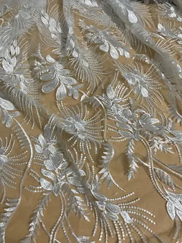luxury french net lace fabric yaking-62319 embroidered tulle mesh lace fabric with sequins
luxury french net lace fabric yaking-62319 embroidered tulle mesh lace fabric with sequins